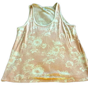 🌸 Lucky Brand Pink Floral Tank - size S​​​​​